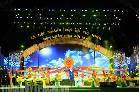 Chương trình “Lễ hội Thành phố Hồ Chí Minh – Đón chào năm mới 2016